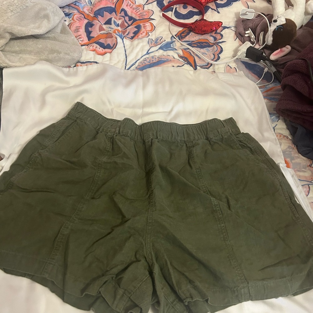 Women's Olive Green Shorts Madewell